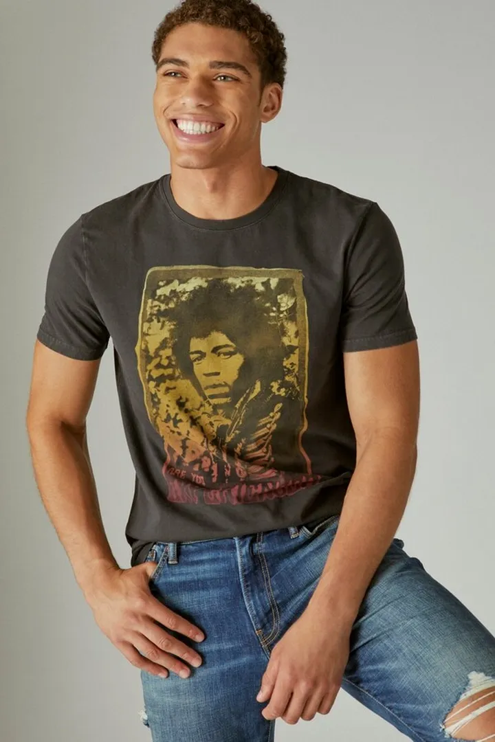 Jimi Hendrix Poster Graphic Tee