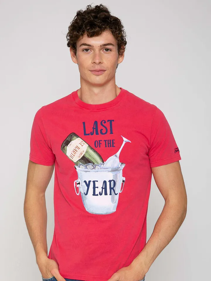 Last Year Print Red T-shirt
