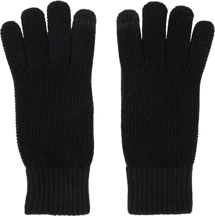 Polo Ralph Lauren Black Wool Gloves