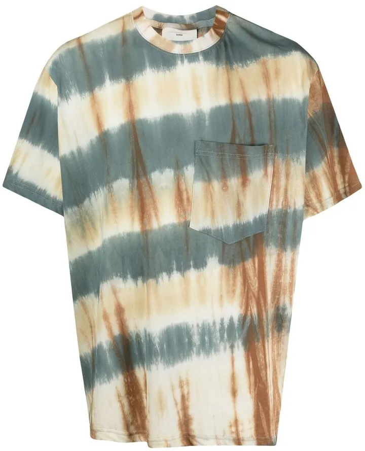 tie-dye print T-shirt