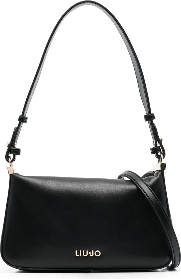 Logo-Lettering Shoulder Bag