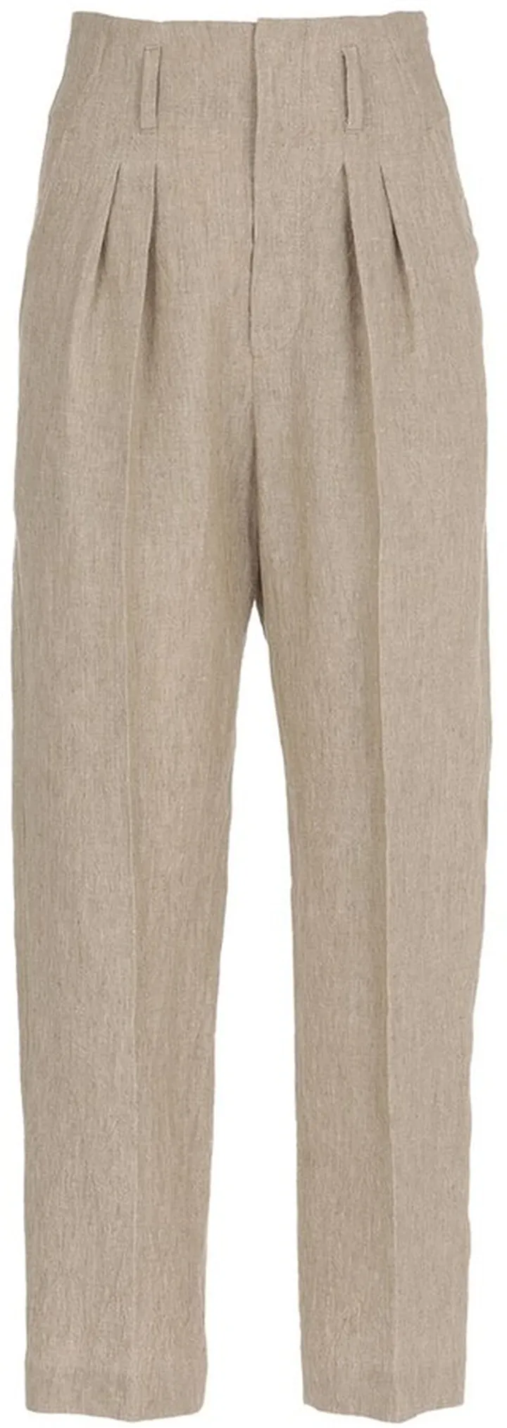 Brunello Cucinelli High Waist Straight Leg Trousers