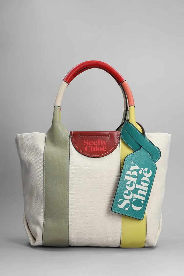 Letizia Tote In Black Canvas
