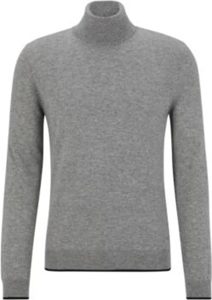 Regular-fit sweater in Italian cashmere