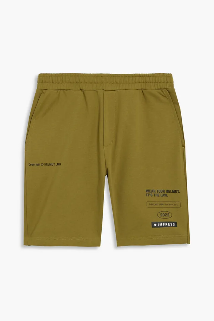 Assorted printed French cotton-terry shorts