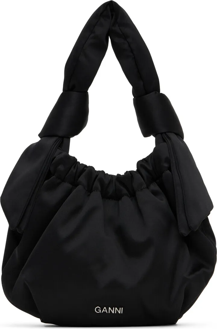 GANNI Black Small Occasion Bag