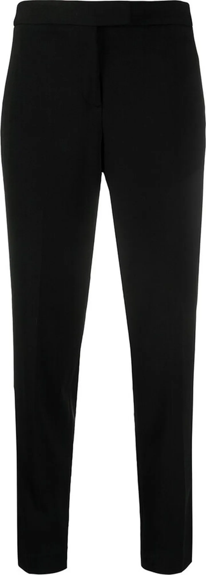 Cropped Slim-Cut Trousers