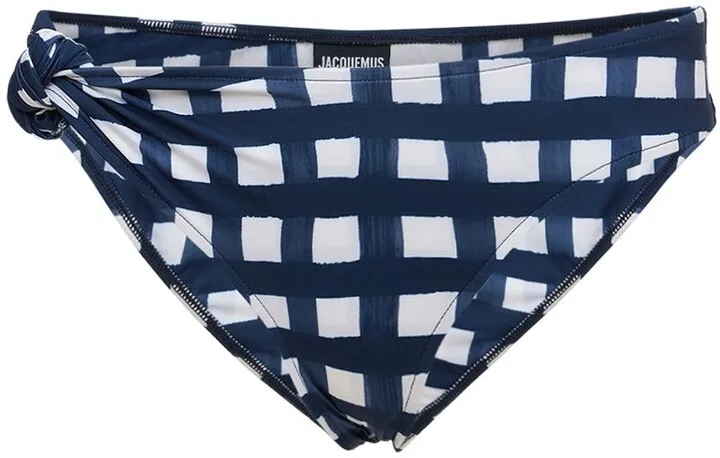 Le Maillot Vichy check bikini bottoms