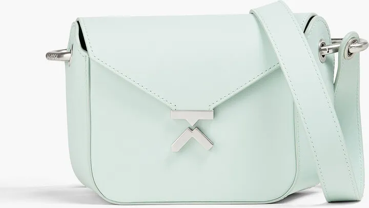 Leather shoulder bag