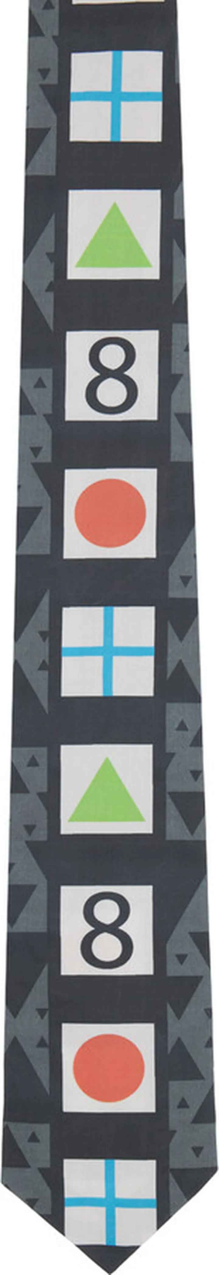 Maisie Wilen SSENSE Exclusive Gray Tie