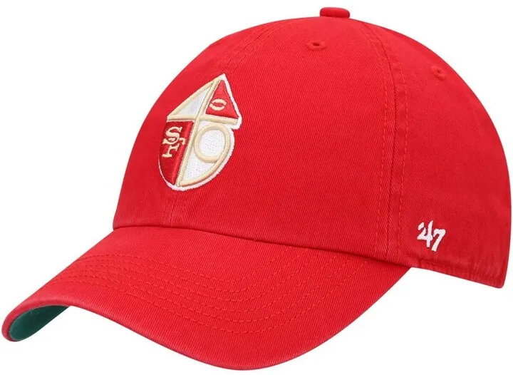 Men's Scarlet San Francisco 49Ers Legacy Franchise Fitted Hat