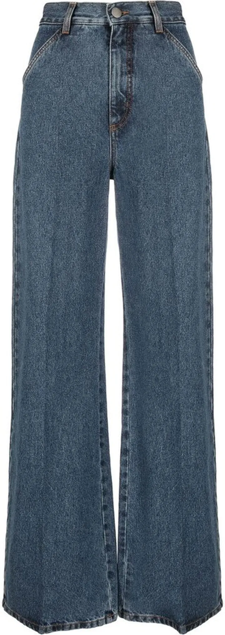 High-Rise Wide-Leg Jeans