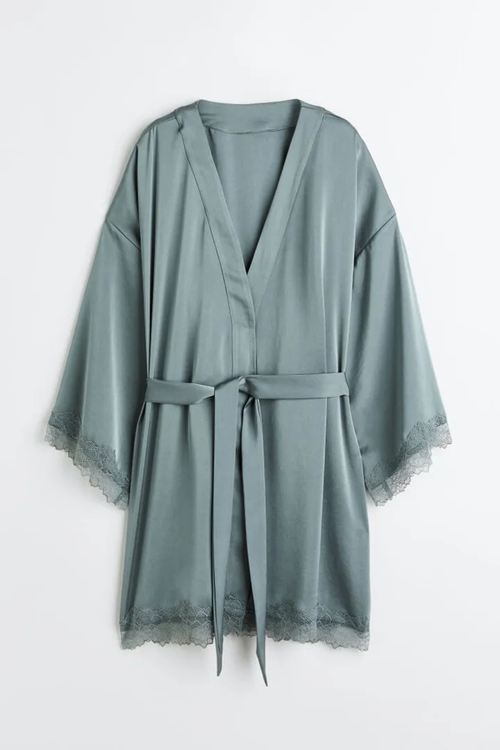 Satin Bathrobe