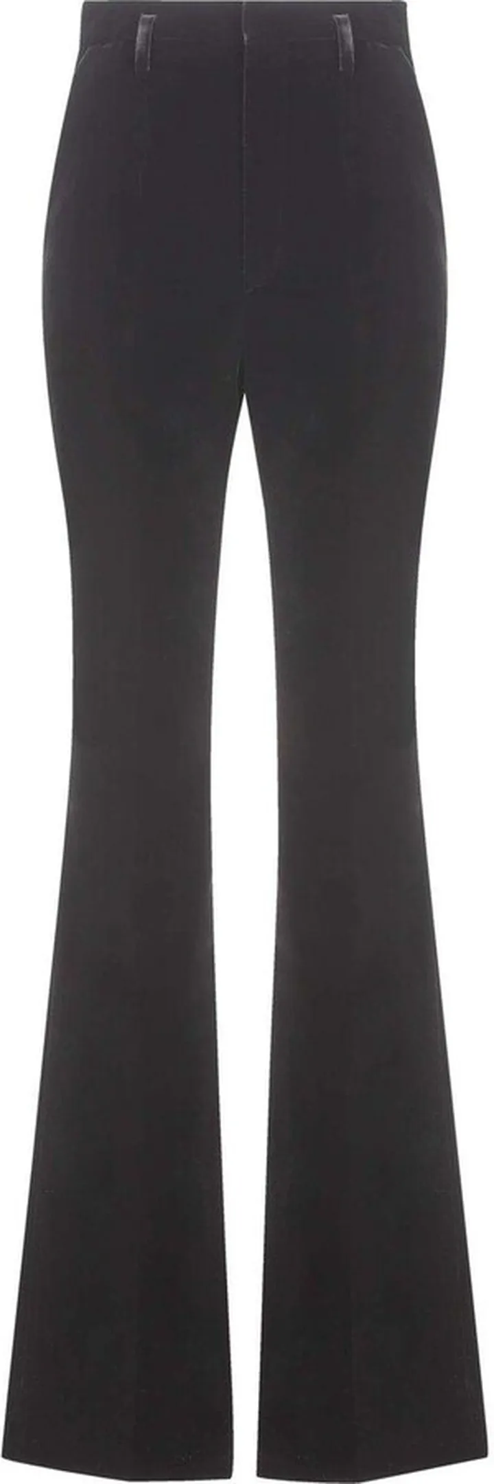 High Waist Velvet Trousers
