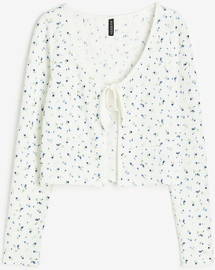 Tie-front Cardigan