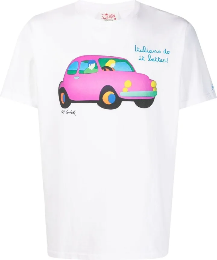 embroidered-logo short-sleeve T-shirt