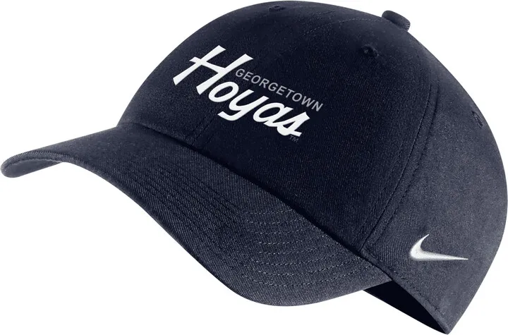Georgetown Campus 365 Nike Unisex College Adjustable Hat in Blue