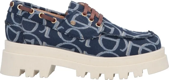 Lace-up Shoes Blue