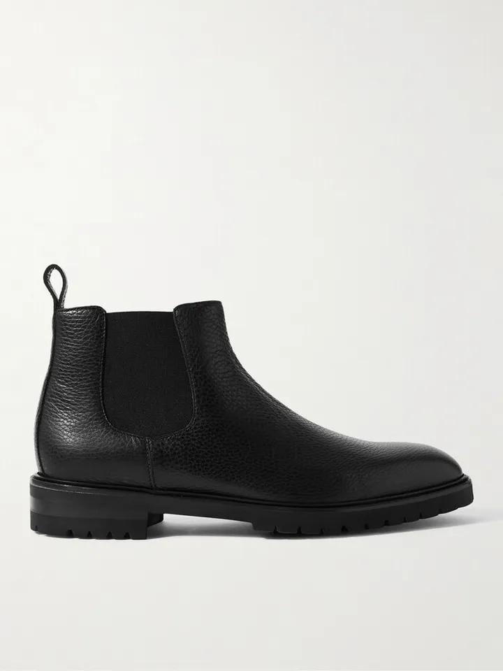 Brompton Full-Grain Leather Chelsea Boots