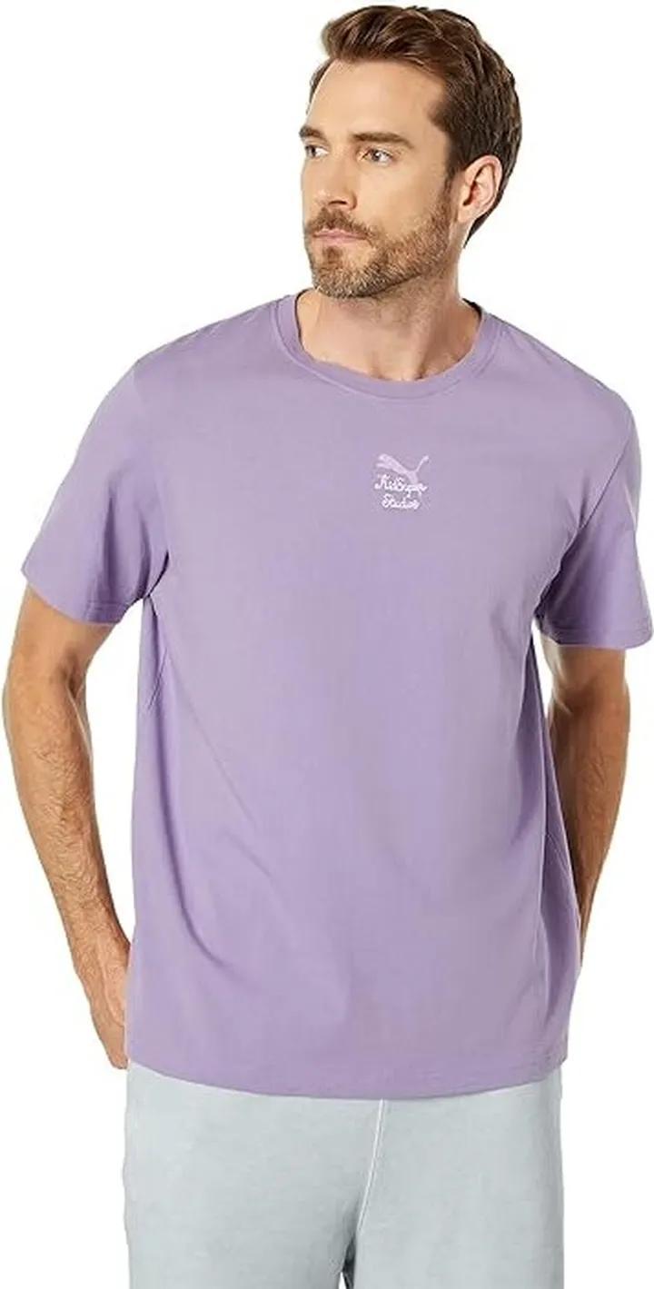 PUMA PUMA x KIDSUPER STUDIOS Tee (Purple Haze) Men's Clothing