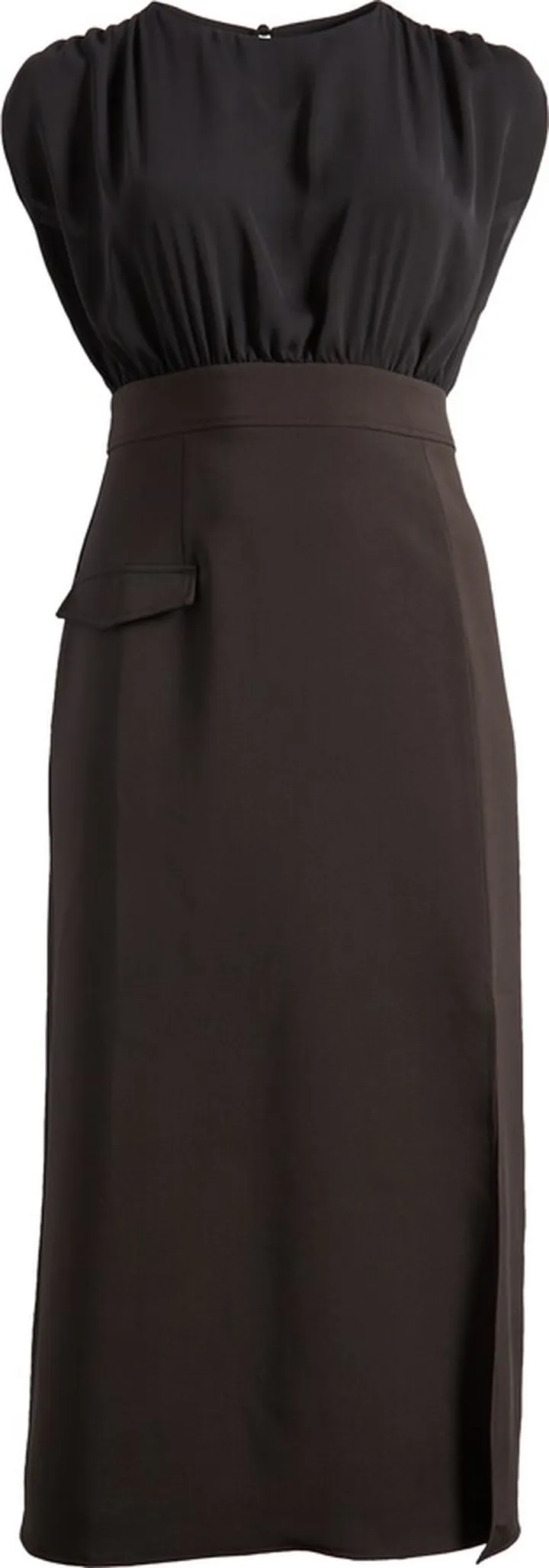 Curve Gathered Sheath Dress