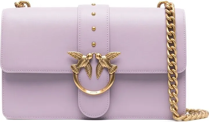 Love Birds leather shoulder bag