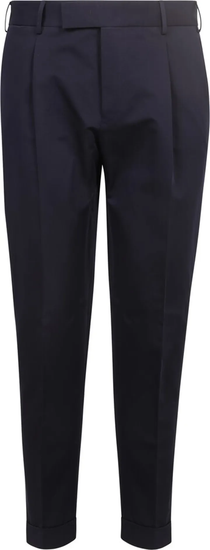 Cropped Tapered-leg Trousers