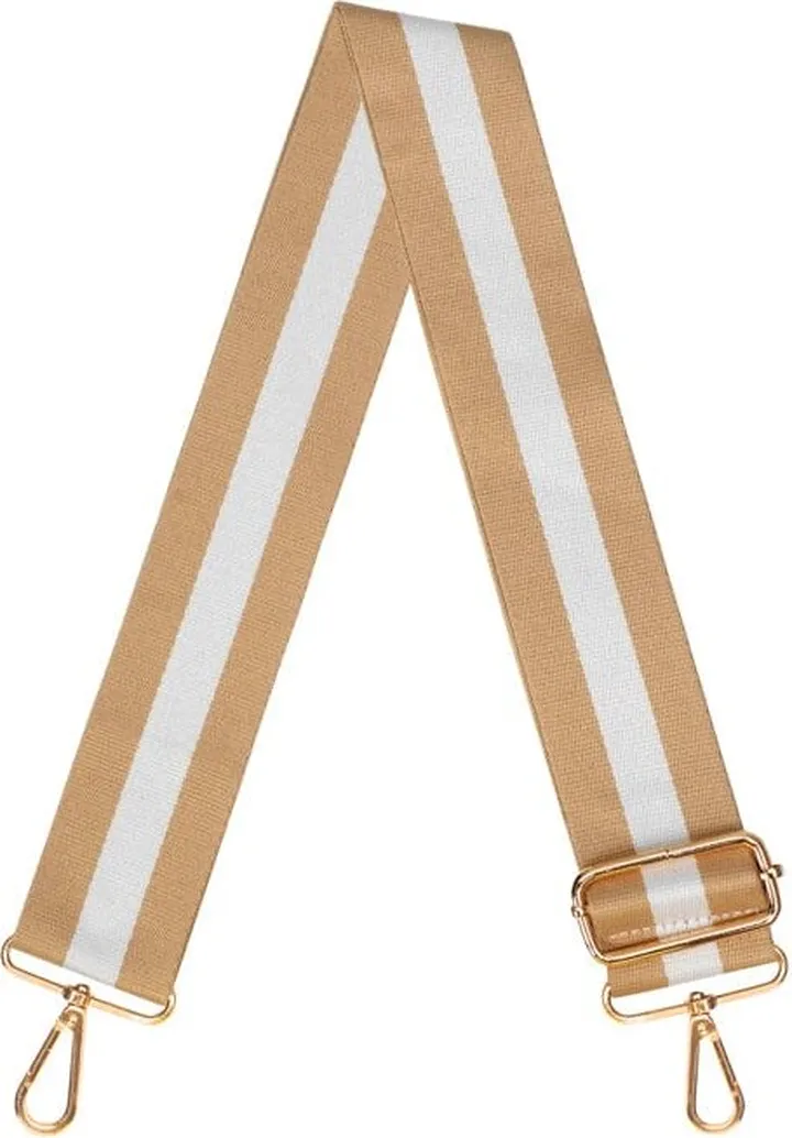 Johnny Loves Rosie - Fawn Georgie Stripe Bag Strap