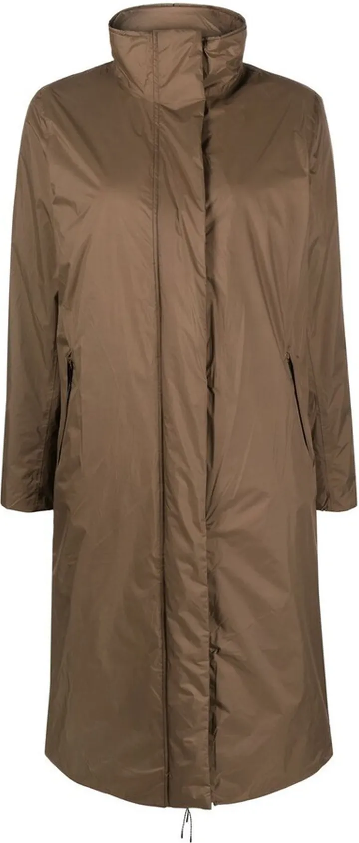 Funnel-Neck Raincoat