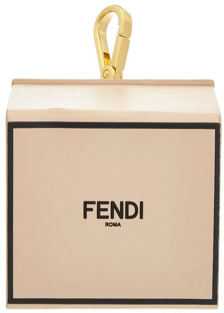 Fendi Box Leather Key Ring