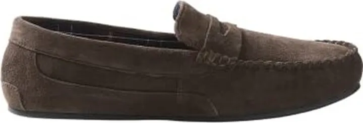 Marks and Spencer Men's 100% Suede Moccasin Slippers