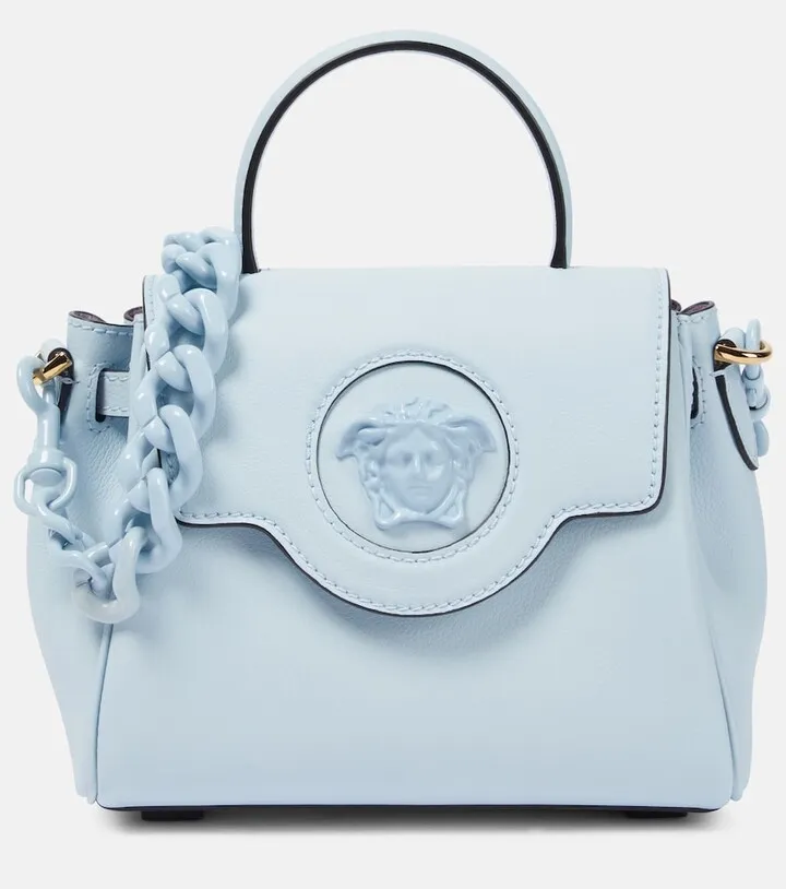 La Medusa Small leather tote