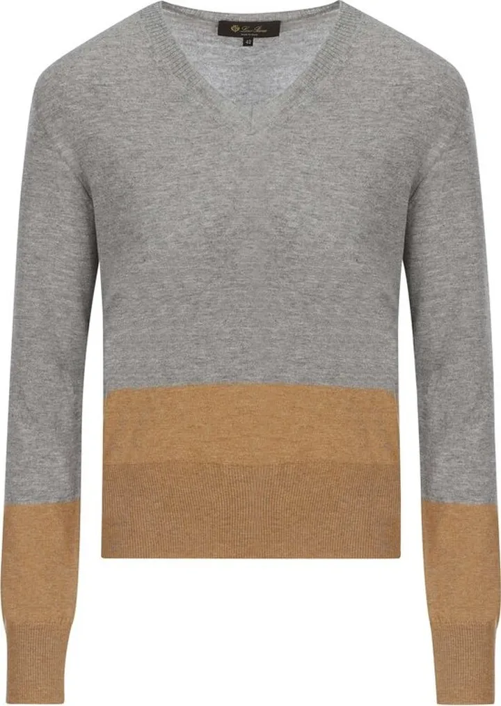 Loro Piana V-Neck Knit Jumper