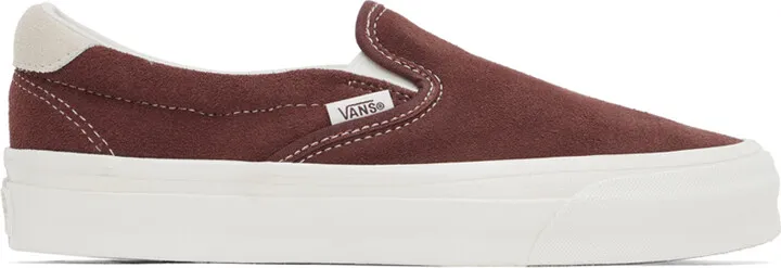 Vans Brown OG 59 LX Sneakers