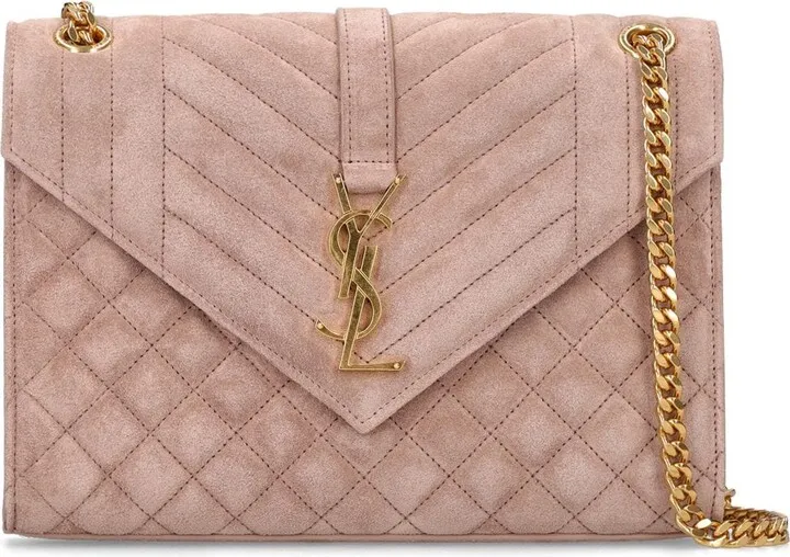 Medium Envelope quilted leather bag