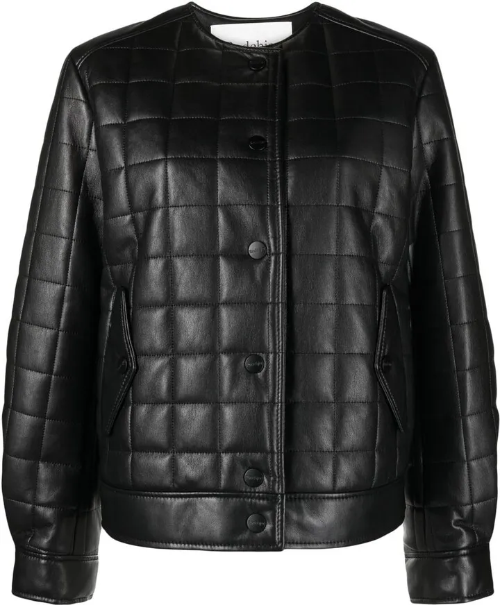Quilted Bomber Jacket