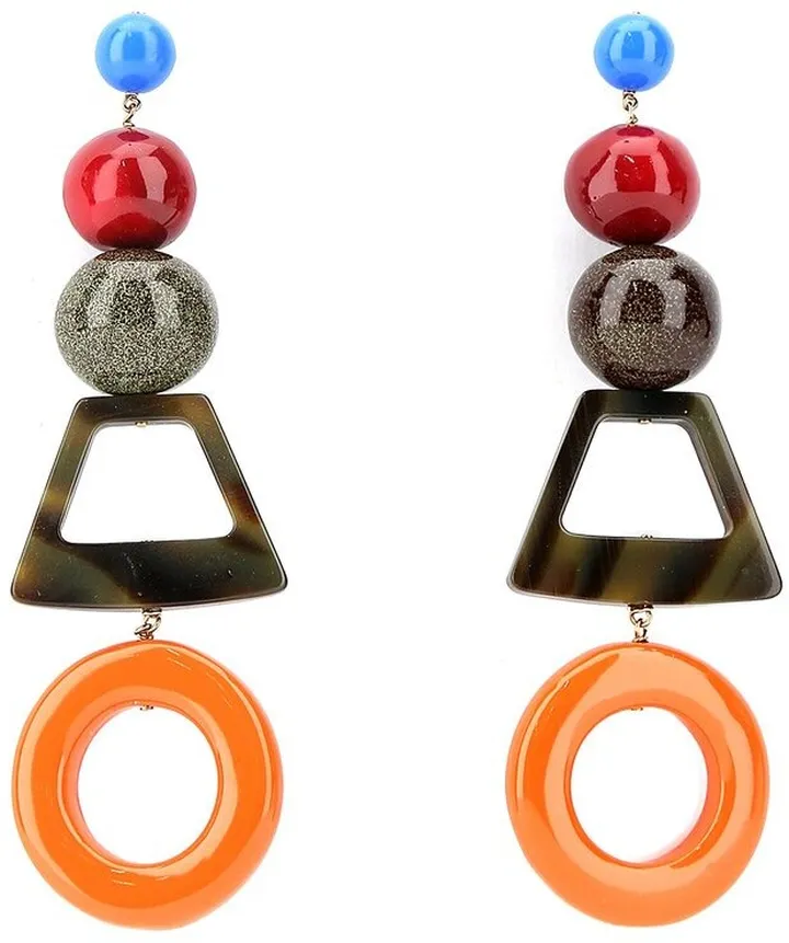 Jacquemus Geometric Drop Earrings