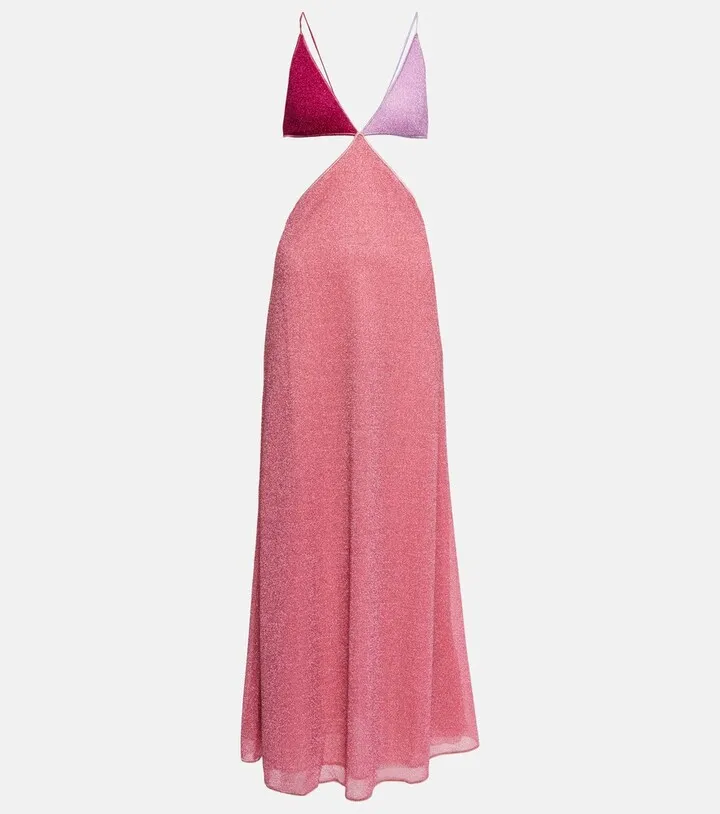 Cut-out maxi dress