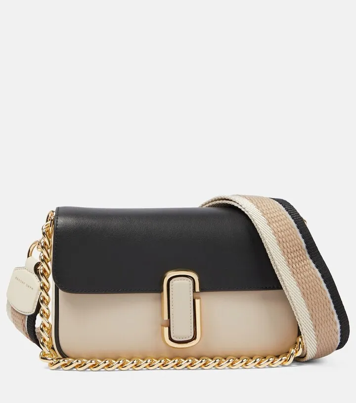 The J Marc leather shoulder bag