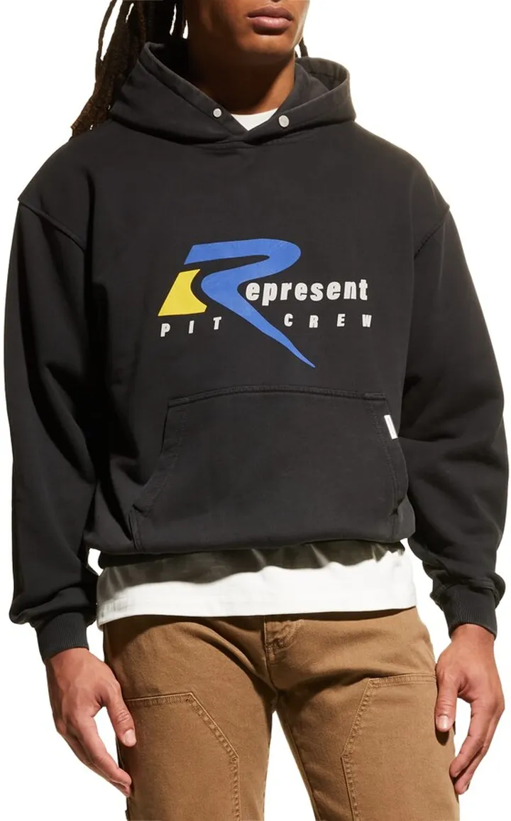 Men's Pit Crew Logo Pullover Hoodie