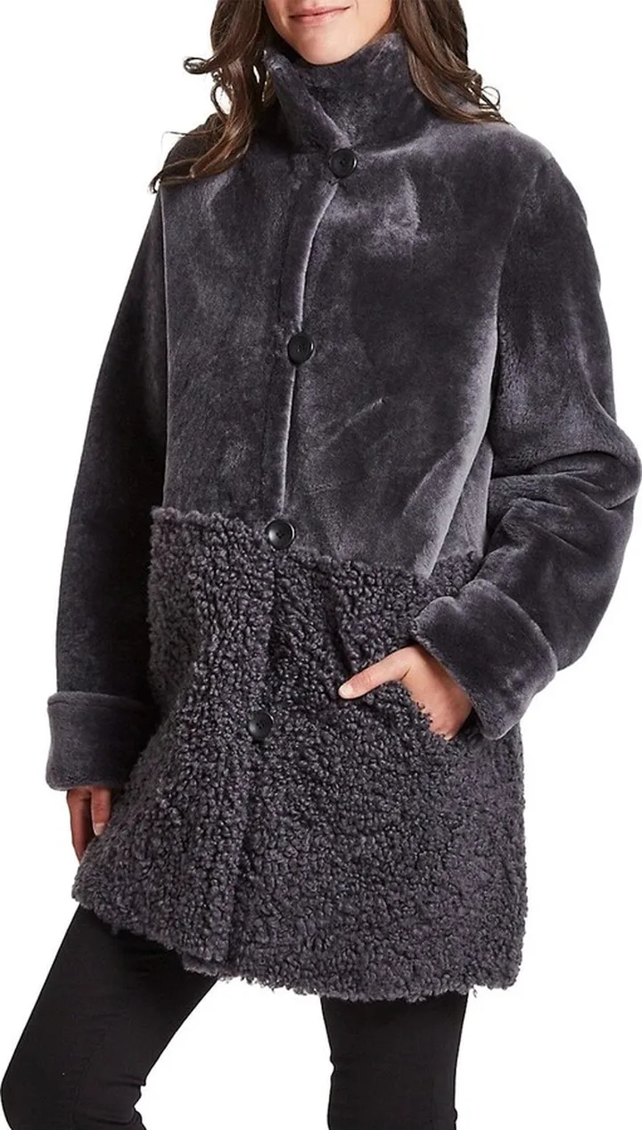 Reversible Shearling Coat