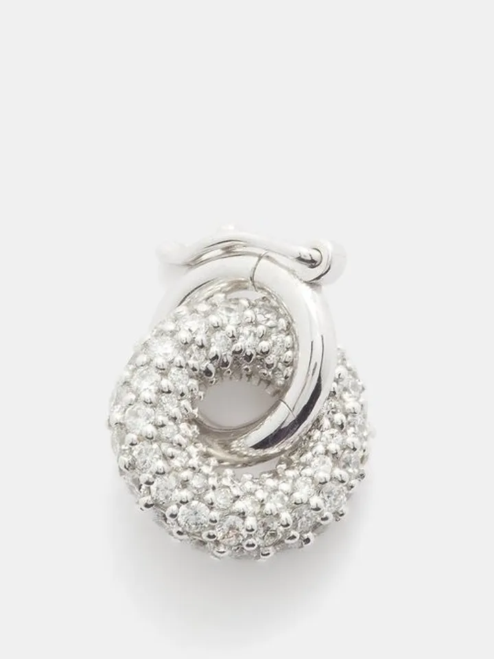 Nebula Mini 18kt White Gold Charm