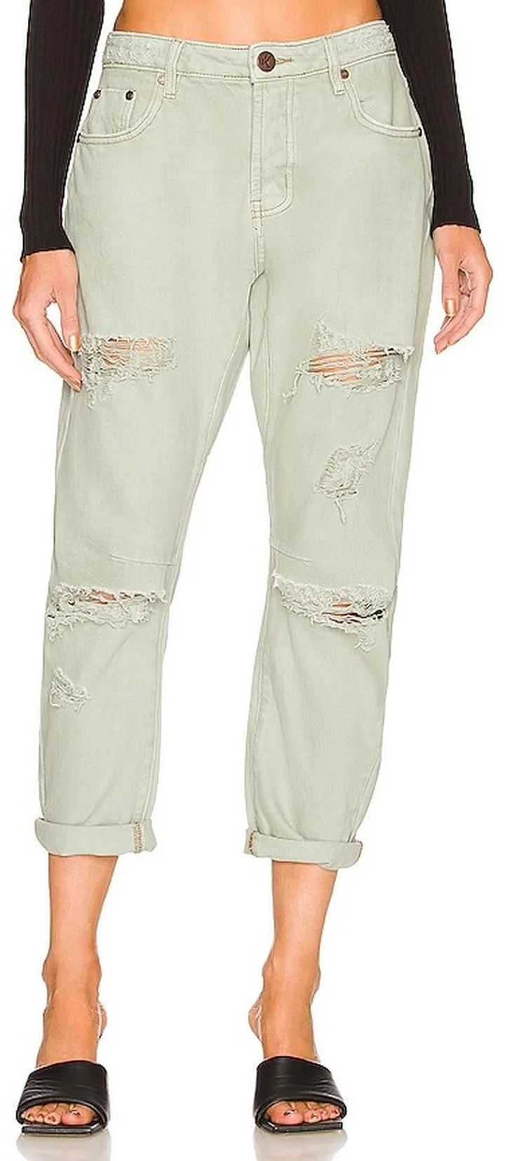 Messed Up Saints Boyfriend Jean