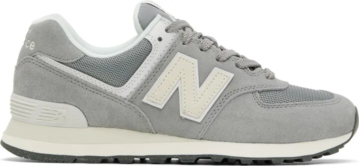 New Balance Gray 574 Sneakers