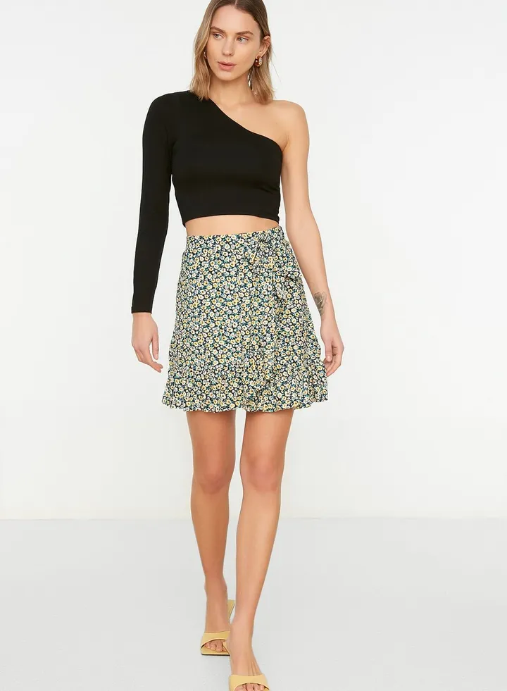 Knitted Mini Skirt