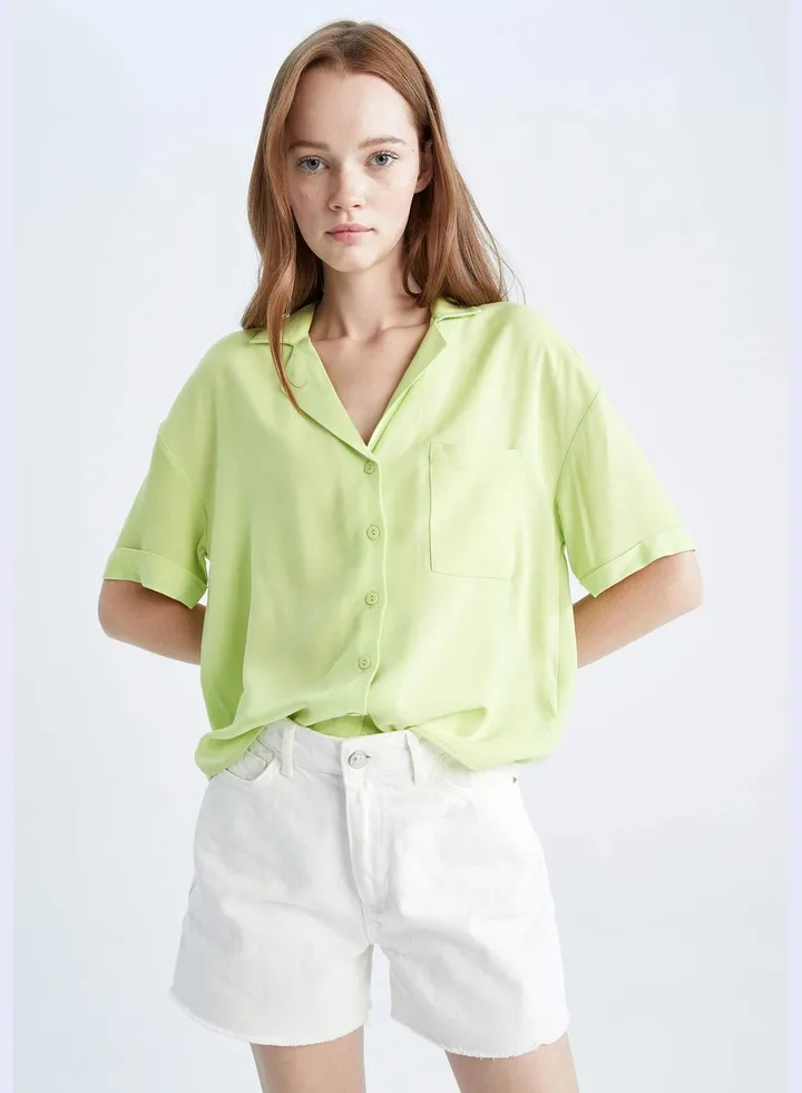 Relax Fit Short Sleeve Shirt