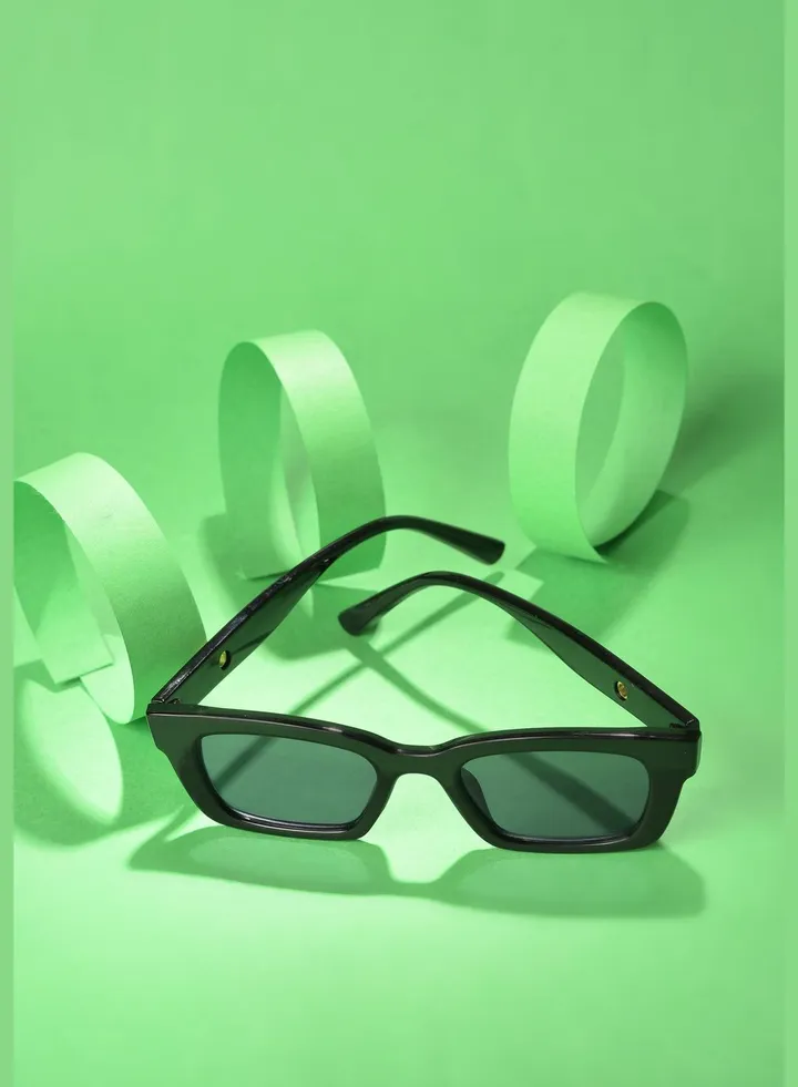 Women Grey Lens Black Butterfly Sunglasses