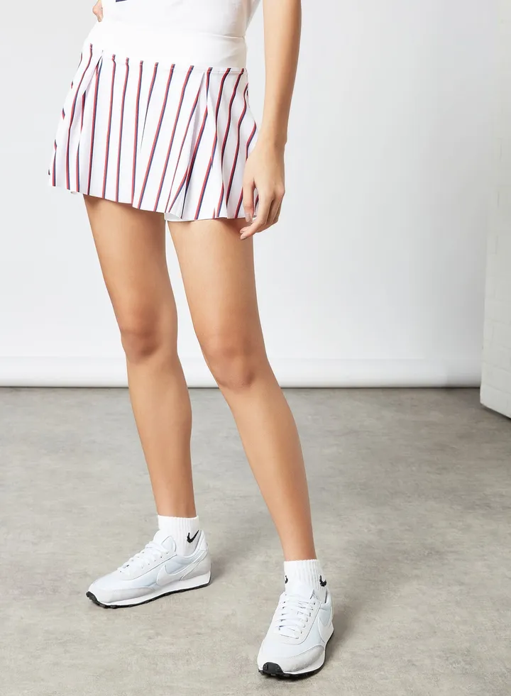 Club Short Tennis Skirt White
