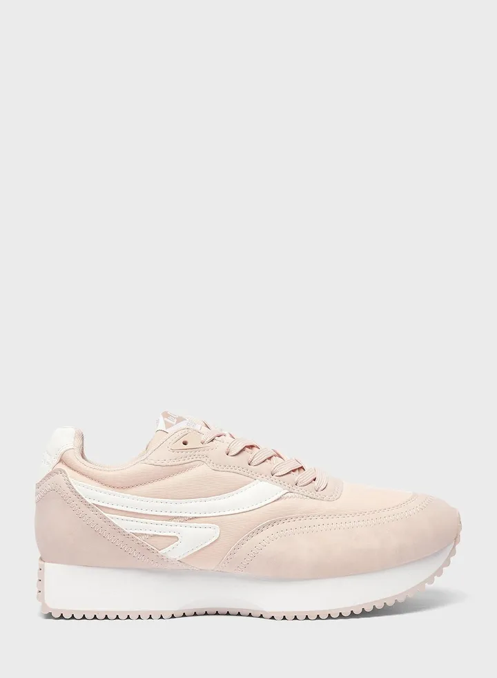 Lace Up Low Top Sneakers