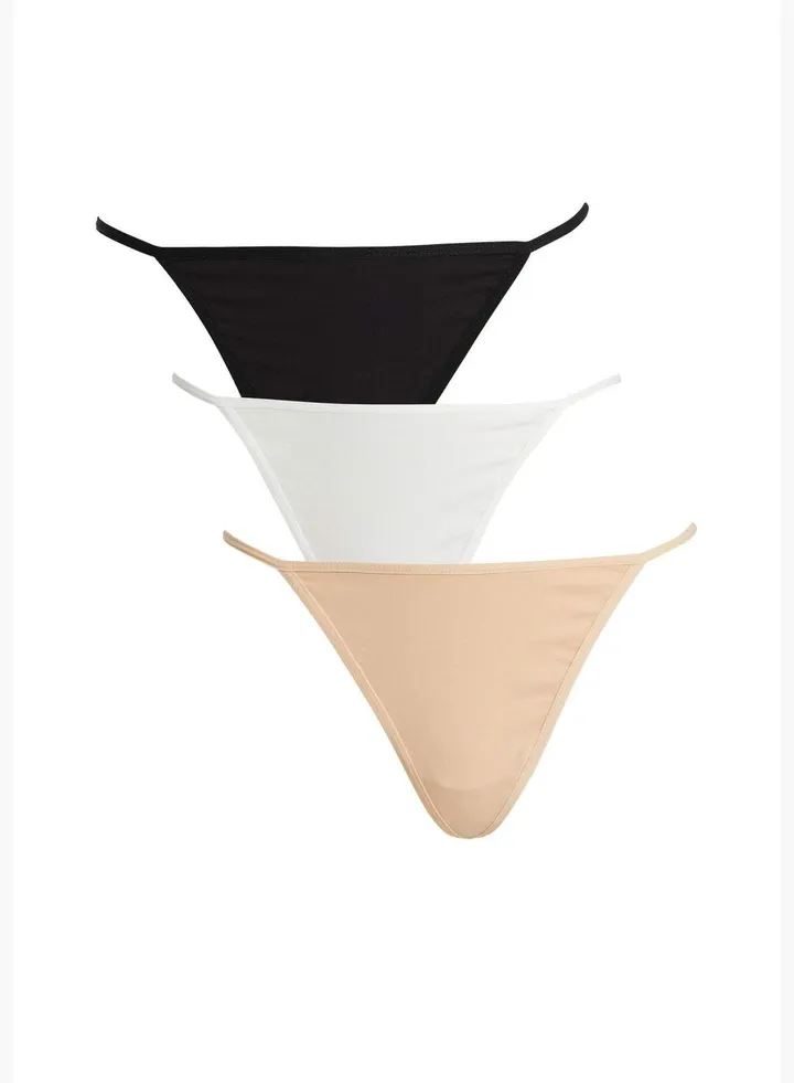 Woman 3-Pack Woman Underwear Package Slip